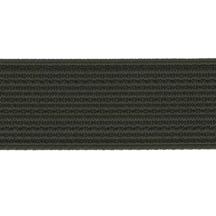 Guma szelkowa 40mm kolor khaki 25mb