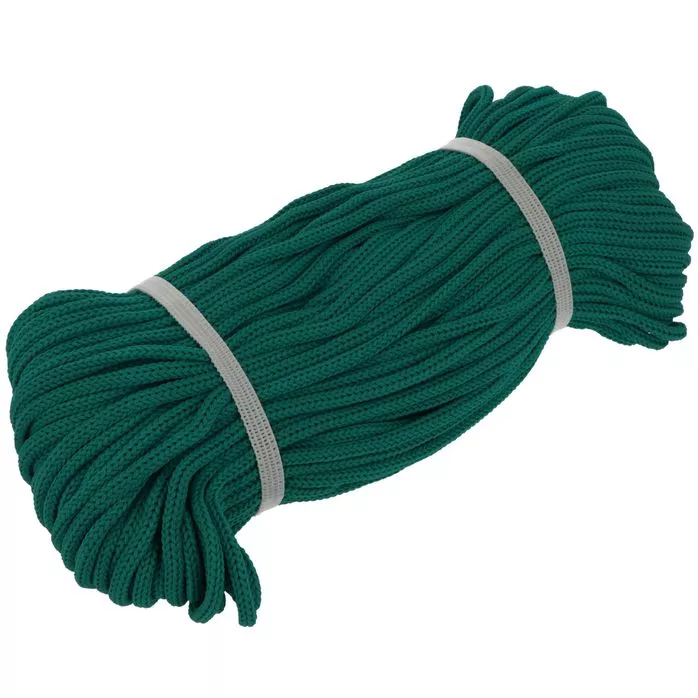 Sznurek poliestrowy 4mm kolor turkusowy 50mb