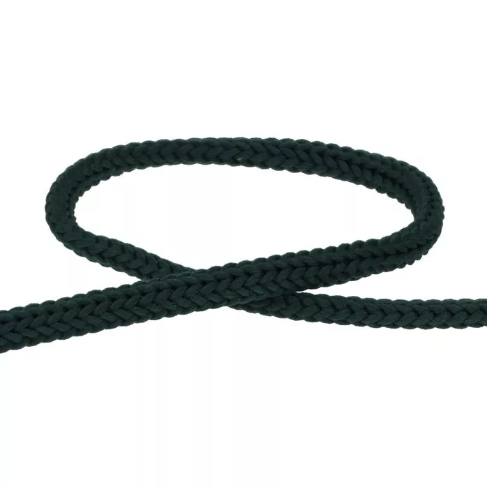Sznurek poliestrowy 4mm kolor zielony ciemny 50mb