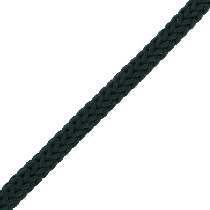 Sznurek poliestrowy 4mm kolor zielony ciemny 100mb
