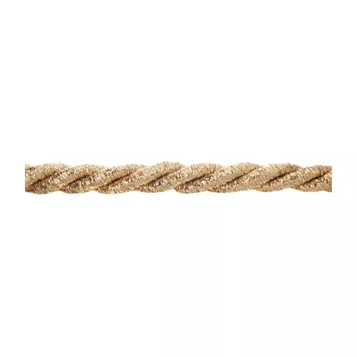 Sznurek ozdobny metalizowany 7mm