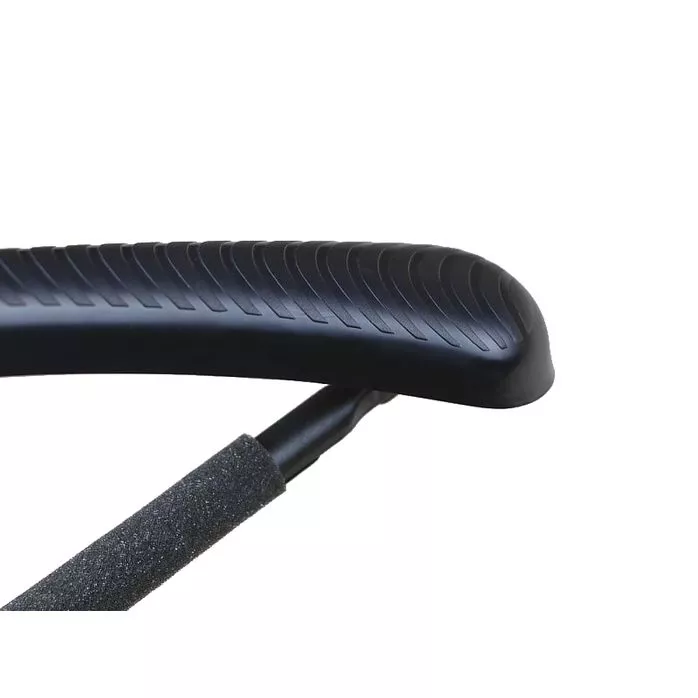 Wieszak na garnitury z gąbkowaną poprzeczką i dolnymi zaczepami 48 cm op.30szt.