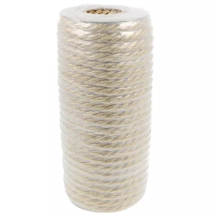 Sznurek ozdobny metalizowany 7mm