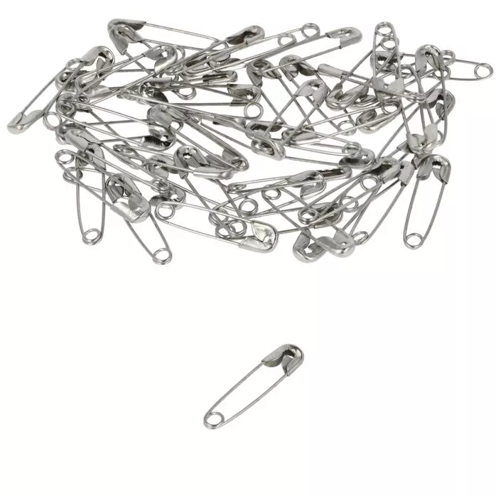 Agrafki 19mm kolor srebrny op.1728szt.