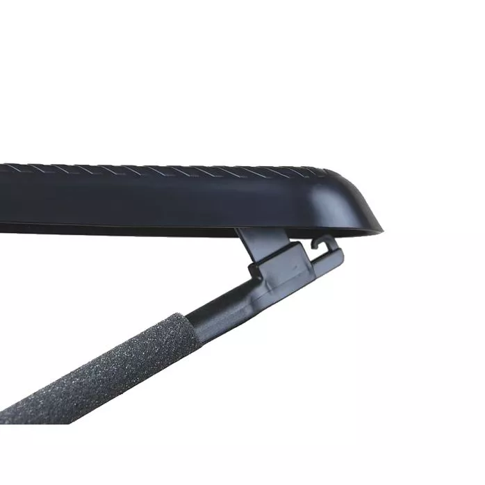 Wieszak na garnitury z gąbkowaną poprzeczką i dolnymi zaczepami 48 cm op.30szt.