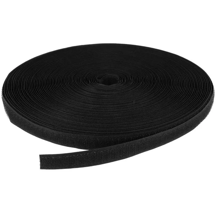 Rzep 16mm haczyk CZARNY (krążek-25m)