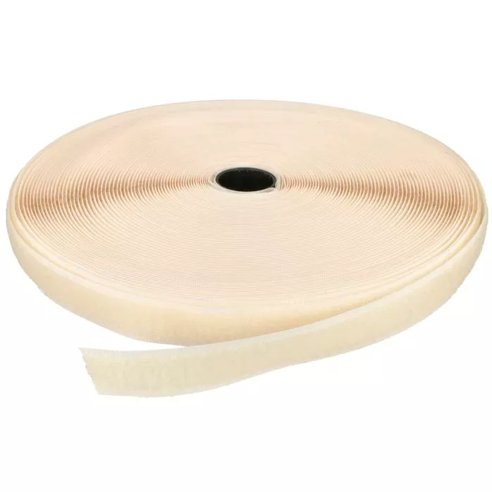 Rzep 20mm pętelka kol. BEŻjasny/EKRI /JL091,5205/ (krążek-25m)