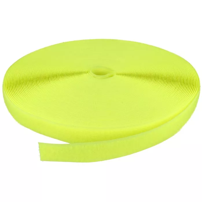 Rzep 20mm pętelka kol. ŻÓŁTY ODBLASK (005,5087/NEON) (krążek-25m)