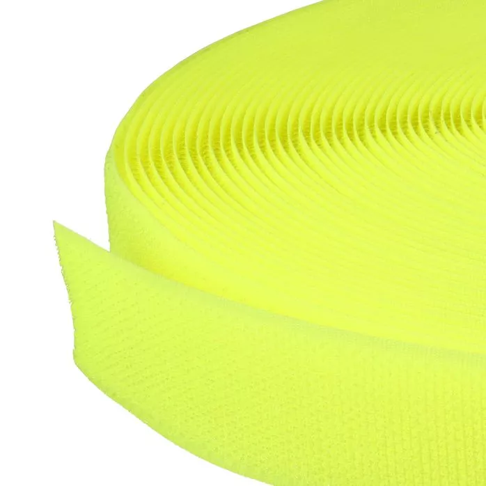Rzep 30mm haczyk kol. ŻÓŁTY ODBLASK (005, 5087/NEON) (krążek-25m)