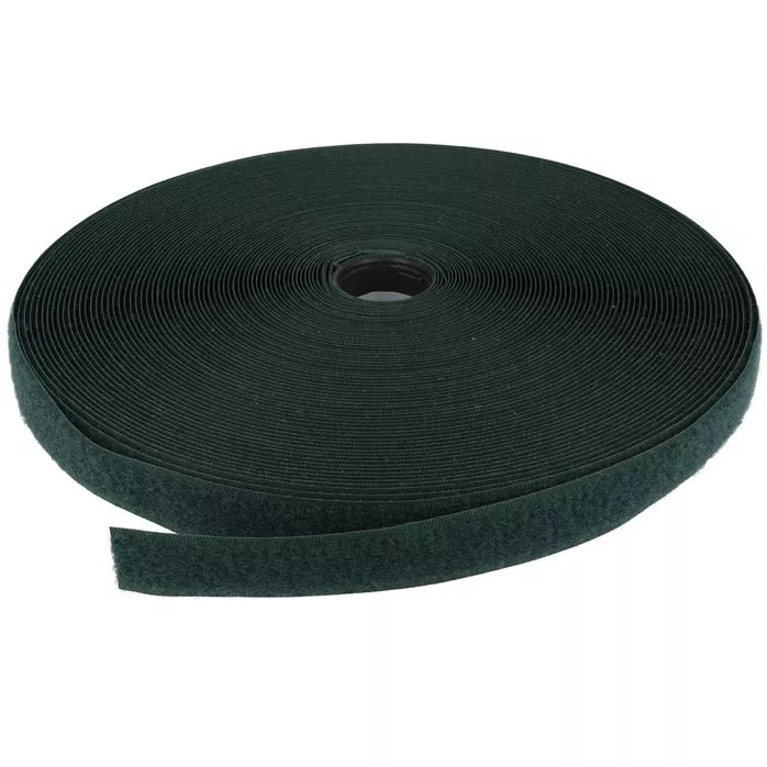 Rzep 20mm pętelka kol. ZIELONY CIEMNY /5009/ (krążek-25m)