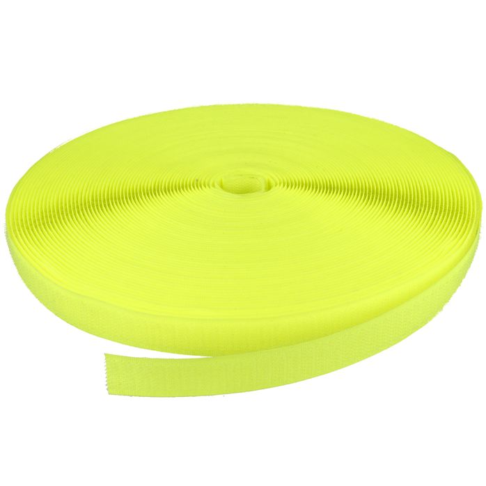 Rzep 20mm haczyk kol. ŻÓŁTY ODBLASK (005,5087/NEON) (krążek-25m)