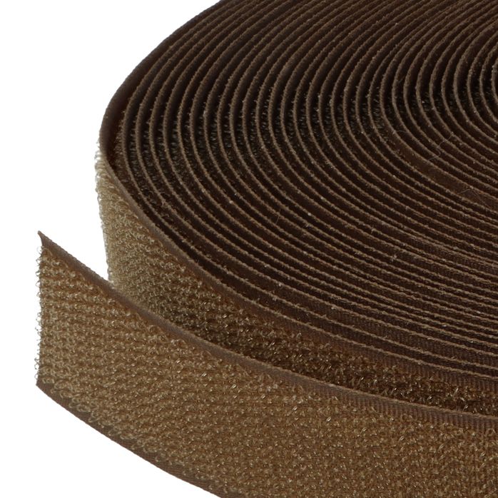Rzep 25mm haczyk kol. KHAKI (017) (krążek-25m)