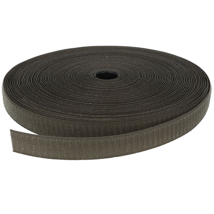 Rzep 25mm haczyk kol. KHAKI (5050/305) (krążek-25m)