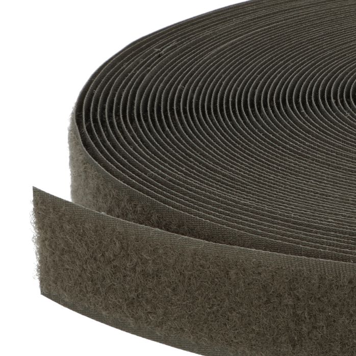 Rzep 25mm pętelka kol. KHAKI (5050/305) (krążek-25m)