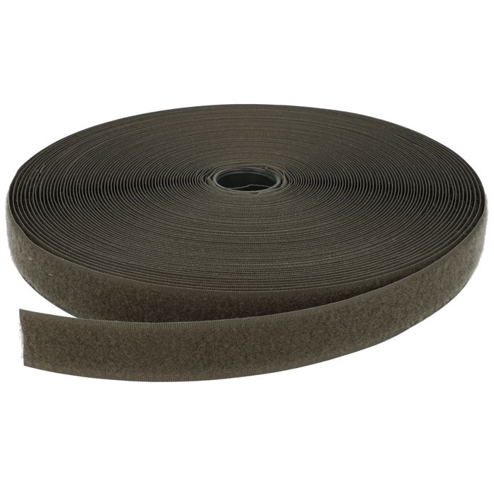 Rzep 25mm pętelka kol. KHAKI (5050/305) (krążek-25m)