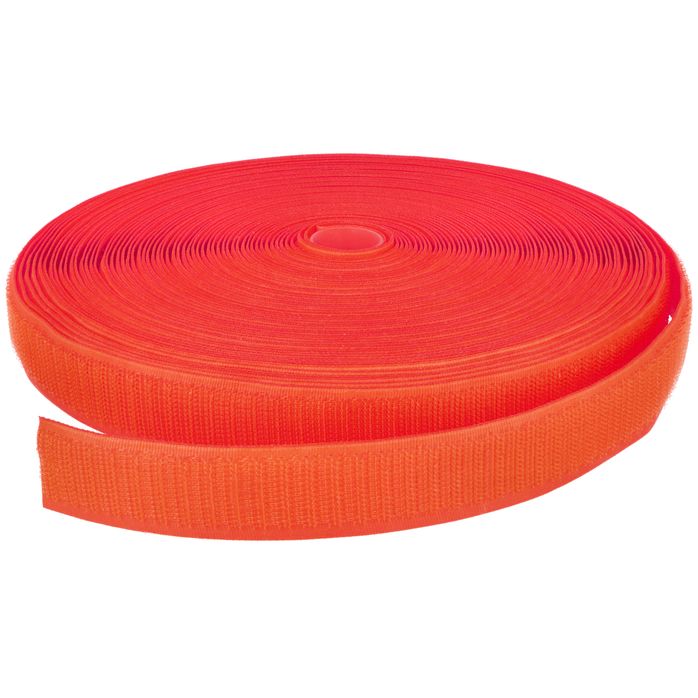 Rzep 30mm haczyk kol. POMARAŃCZOWY ODBLASK (006, 5011/NEON) (krążek-25m)