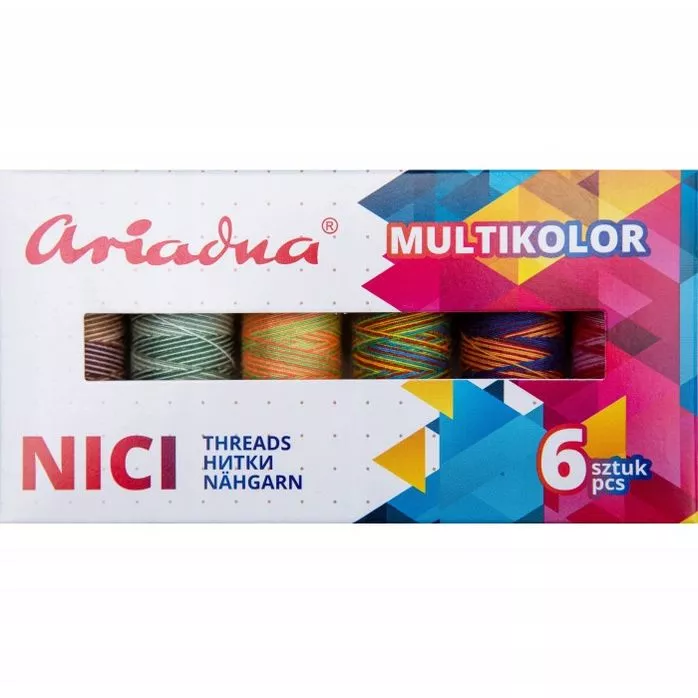 Nici do szycia Viga 80 zestaw ZIEMIA (earth)