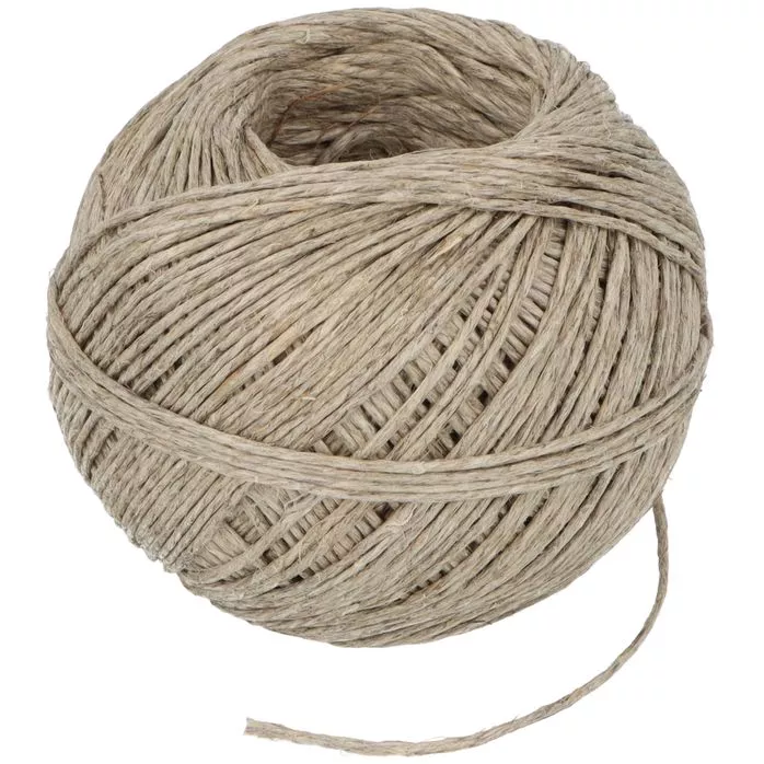 Sznurek lniany Leno 3 50g 88m kolor naturalny szary