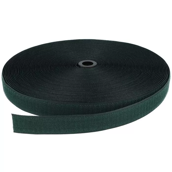Rzep 25mm haczyk KOLOR ZIELONY ciemny 5009 /karton-1000m