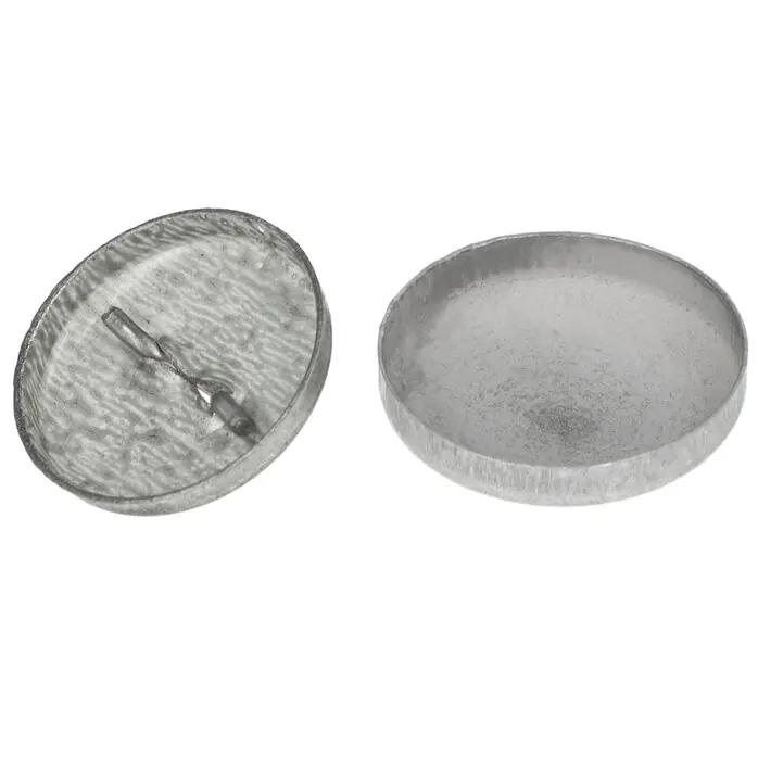 Guziki tapicerskie - foremki guzików 20mm metalowe op.144 szt.