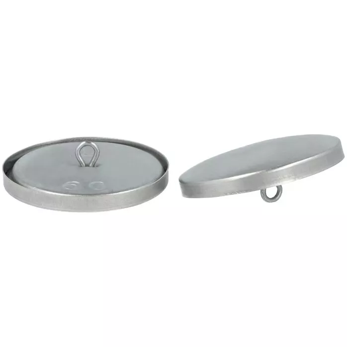 Foremki do guzików tapicerskich 60" (37mm) metalowe do obciągania materiałem 100szt.