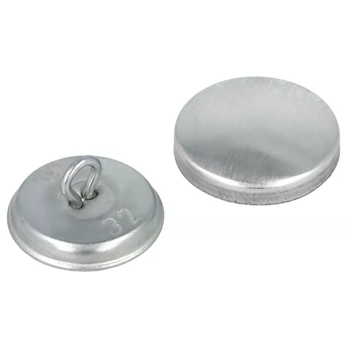 Foremki do guzików tapicerskich 32" (20mm) metalowe do obciągania materiałem  500szt.
