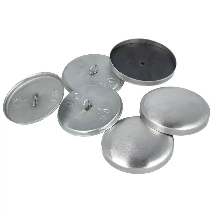Foremki do guzików tapicerskich 60" (37mm) metalowe do obciągania materiałem 100szt.