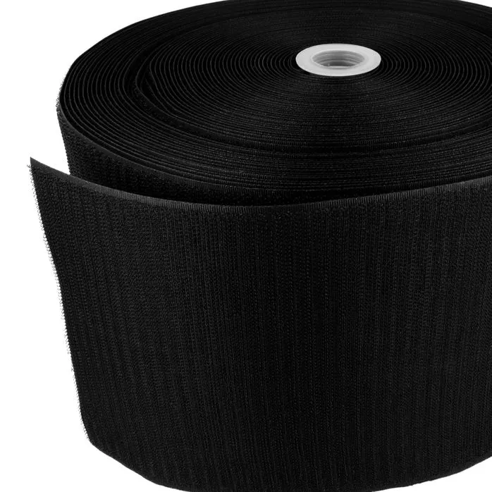 Rzep 150mm haczyk CZARNY /karton-150m/madis