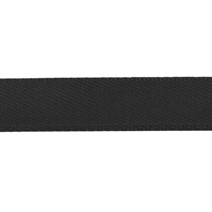 Taśma spodniowa poliestrowa 14mm kolor szary ciemny 25mb