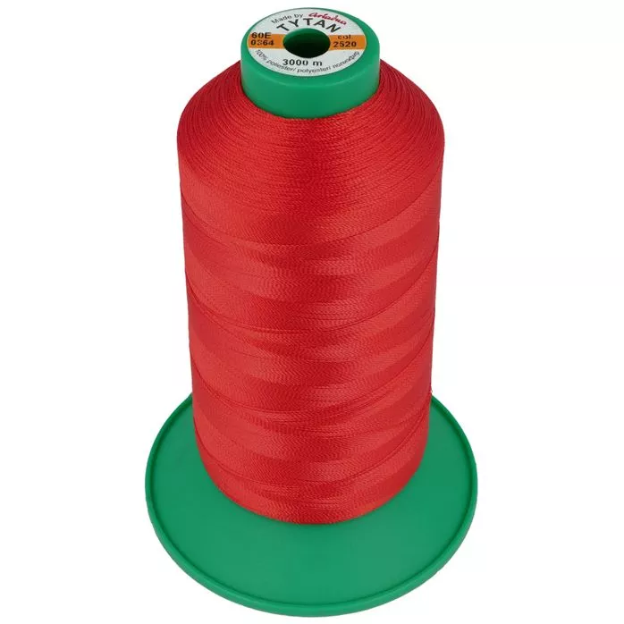 Nici tapicerskie Tytan 60E kolor 3000m 2520 czerwony