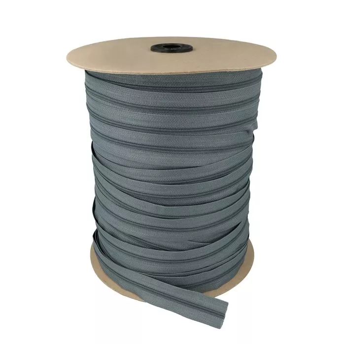 Taśma suwakowa spiralna #3 10.5g/m kolor szary 200mb