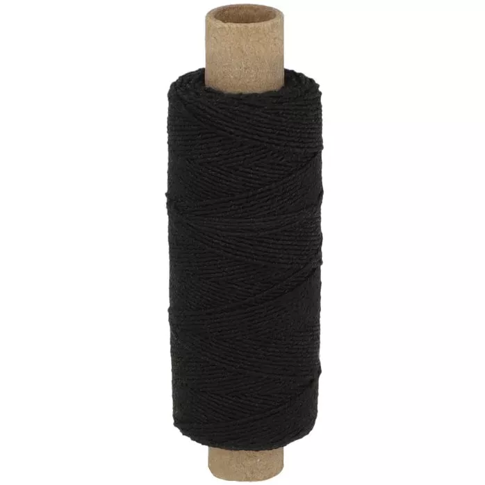 Nici gumowe do szycia Optex 8mm kolor czarny 30m