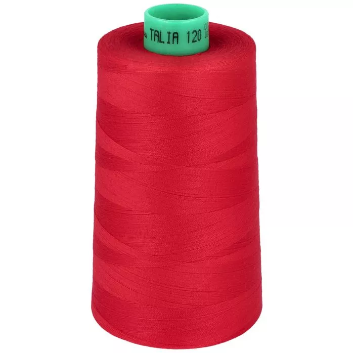 Nici do szycia Talia 120 kolor czerwony 904 5000m