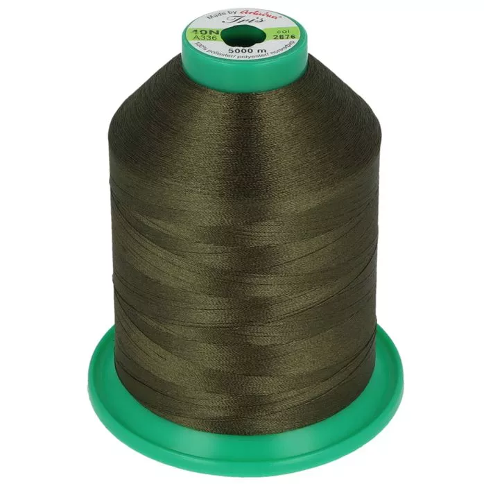 Nici do haftu Iris 40 kolor khaki 2876 5000m