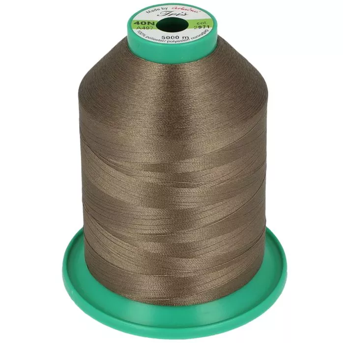 Nici do haftu Iris 40 zielony khaki 2971 5000m