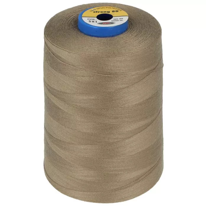 Nici do szycia Strong 80 kolor khaki 5000m