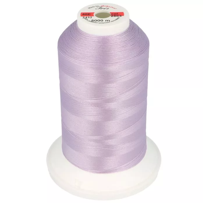 Nici do haftu Iris 40 fioletowy jasny 2863 5000m