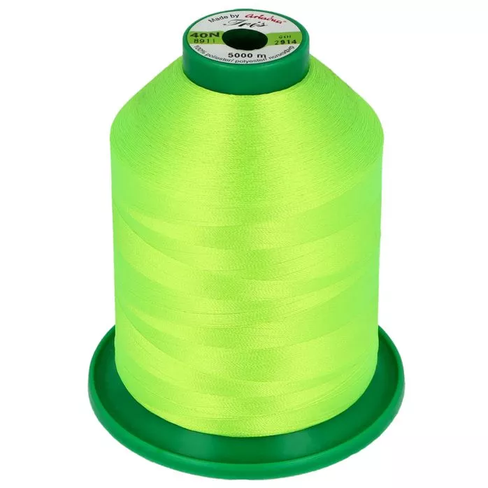 Nici do haftu Iris 40 zielony 2914 5000m