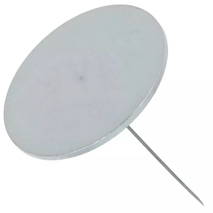 Szpilka do tkanin 6cm podstawa metalowa 10szt.