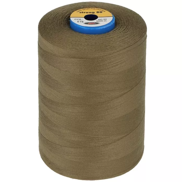 Nici do szycia Strong 80 kolor khaki 5000m
