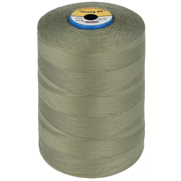 Nici do szycia Strong 80 kolor khaki jasny 5000m