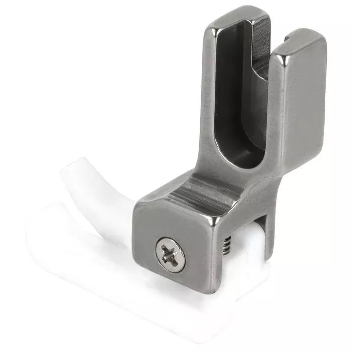 TCR1/16N (MT211N) Stopka teflonowa kompensacyjna (wyrównawcza) 1,6mm prawa wąska do szycia trudnych materiałów transport dolny ząbkowy