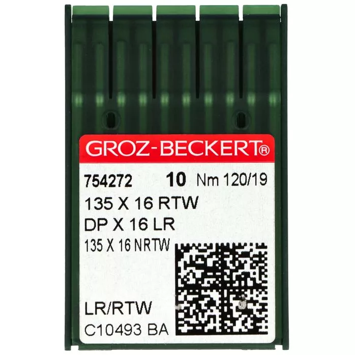 135x16 (120) RTW (LR) Igła Groz-Beckert do maszyny do szycia