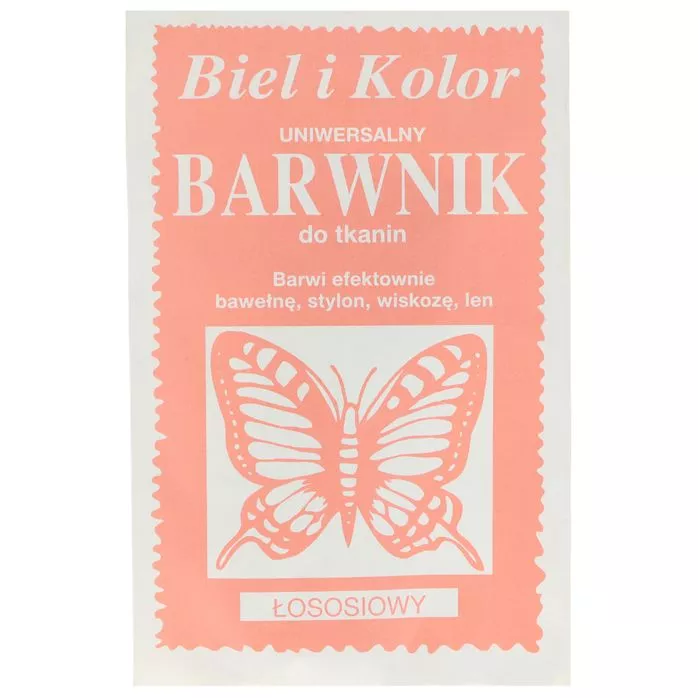 Barwnik do tkanin łososiowy