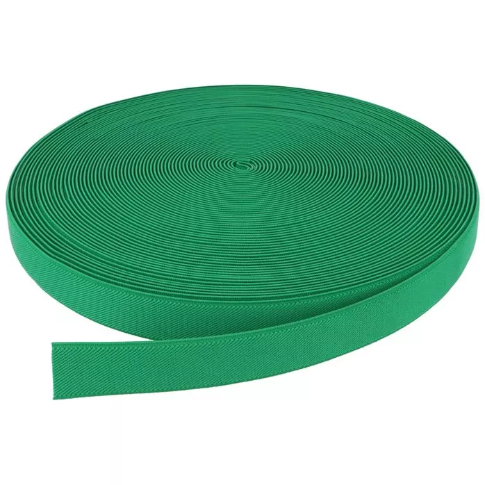 Guma szelkowa 25mm kolor zielony 25mb