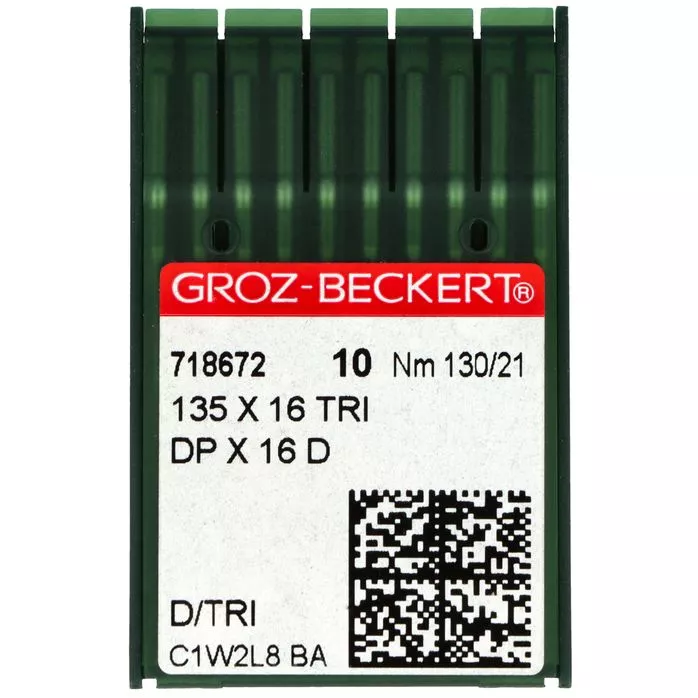 135x16 TRI 130 Igły Groz-Beckert do szycia skóry