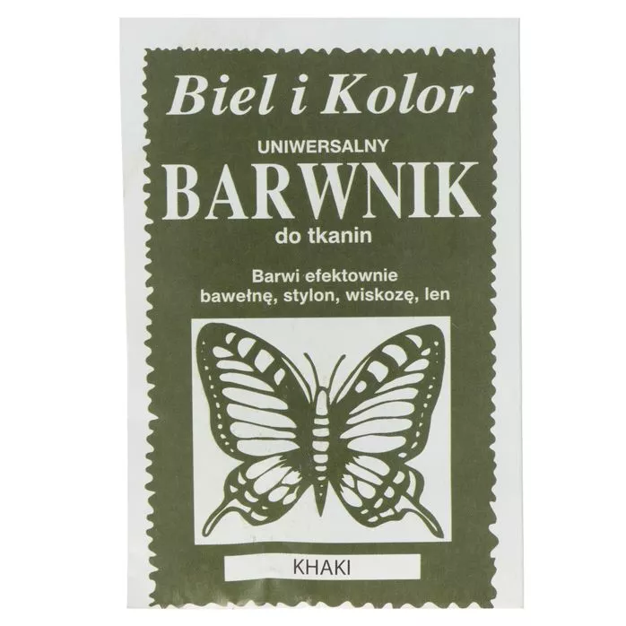 Barwnik do tkanin khaki