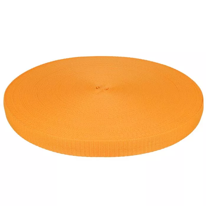 Taśma nośna 20mm polipropylenowa kolor żółty 50mb