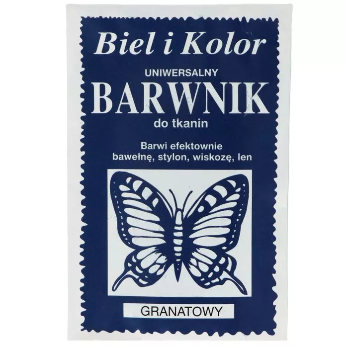 Barwnik do tkanin granatowy