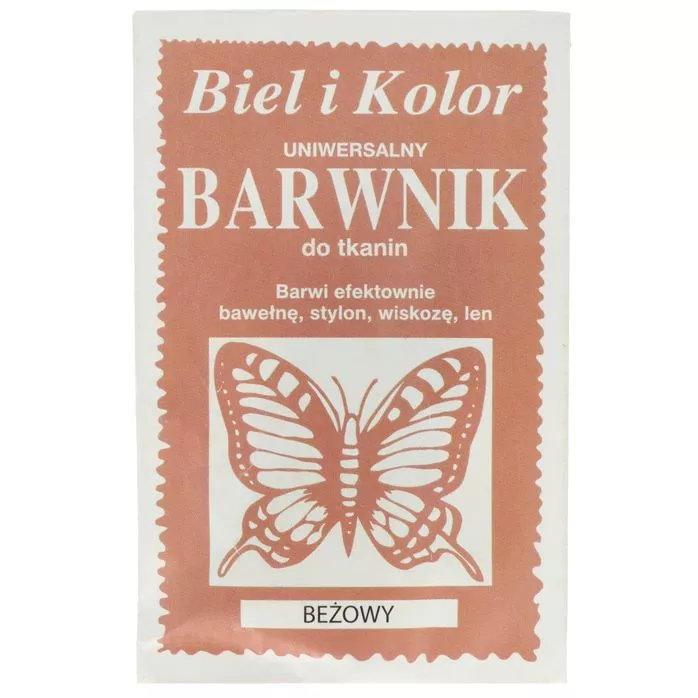 Barwnik do tkanin beżowy